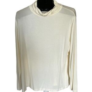 Jillian Nice Woman Cream Top - Soft & Comfy Size 1X